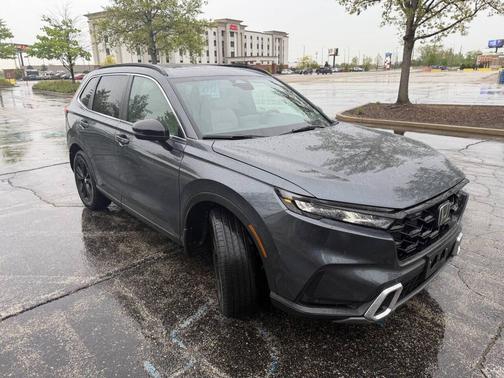 Gray 2023 Honda CR-V Hybrid Sport Touring AWD