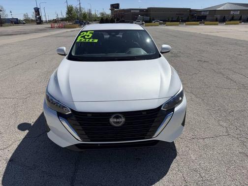 White 2025 Nissan Sentra SV