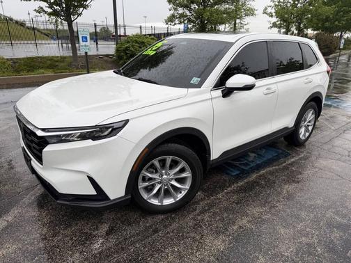 White 2025 Honda CR-V EX AWD 4dr SUV