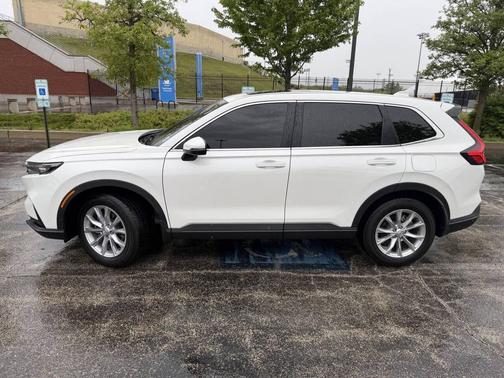 White 2025 Honda CR-V EX AWD 4dr SUV