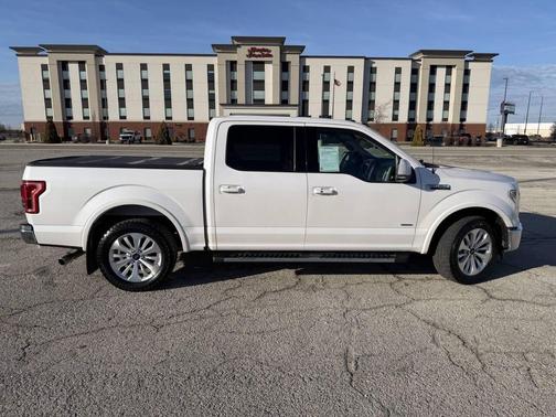 White 2016 Ford F-150 Lariat