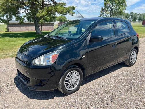 Mystic Black 2015 Mitsubishi Mirage DE