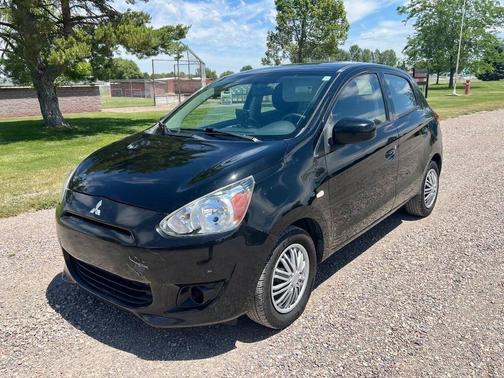 Mystic Black 2015 Mitsubishi Mirage DE