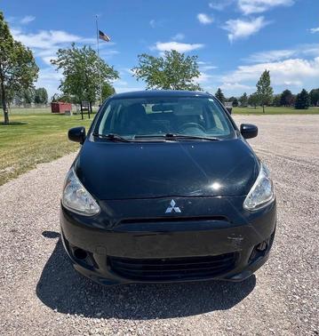 Mystic Black 2015 Mitsubishi Mirage DE
