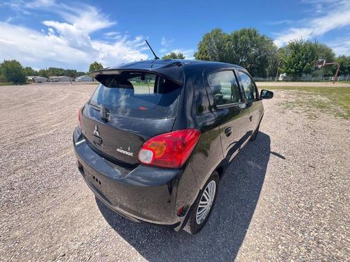 Mystic Black 2015 Mitsubishi Mirage DE