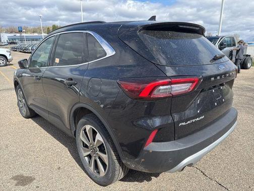 Agate Black Metallic 2025 Ford Escape Platinum