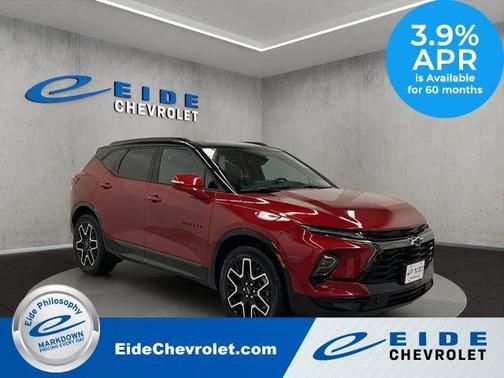 Radiant Red Tintcoat 2025 Chevrolet Blazer RS SUV