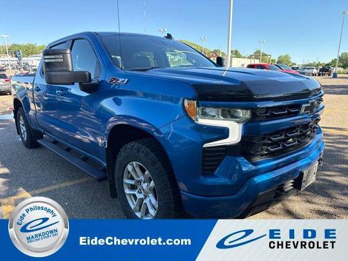 Glacier Blue Metallic 2022 Chevrolet Silverado 1500 RST