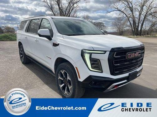 Summit White 2025 GMC Yukon XL AT4 Ultimate 4WD