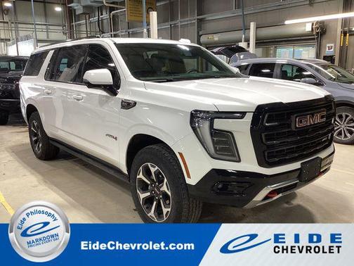 Summit White 2025 GMC Yukon XL AT4 Ultimate 4WD SUV