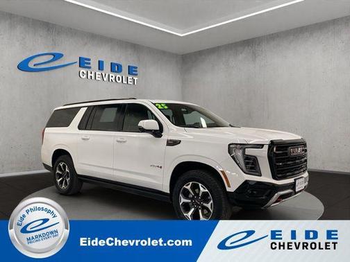 Summit White 2025 GMC Yukon XL AT4 Ultimate 4WD