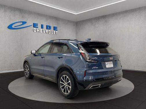 Blue 2025 Cadillac XT4 Sport