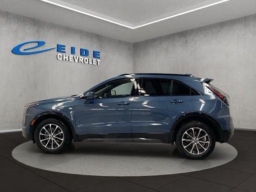 Blue 2025 Cadillac XT4 Sport