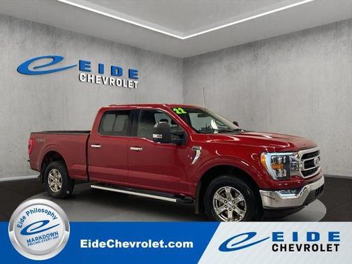 Rapid Red Metallic Tinted Clearcoat 2022 Ford F-150 XLT