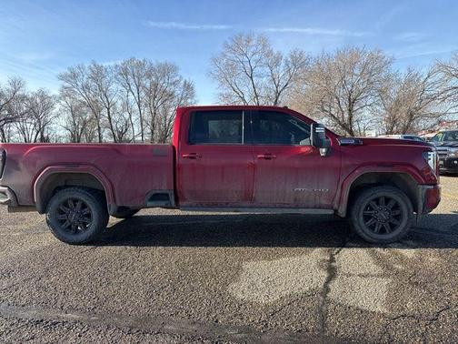 Volcanic Red Tintcoat 2024 GMC Sierra 3500 AT4