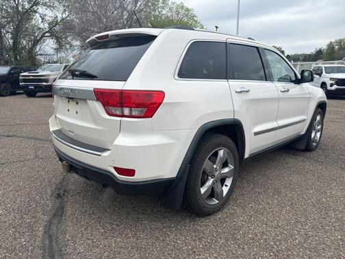 Stone White Clearcoat 2012 Jeep Grand Cherokee Limited