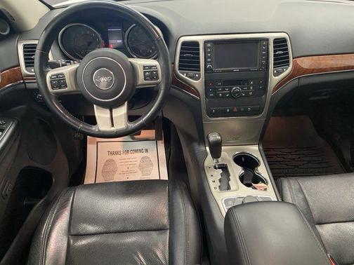 Stone White Clearcoat 2012 Jeep Grand Cherokee Limited