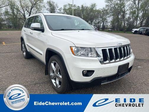 Stone White Clearcoat 2012 Jeep Grand Cherokee Limited