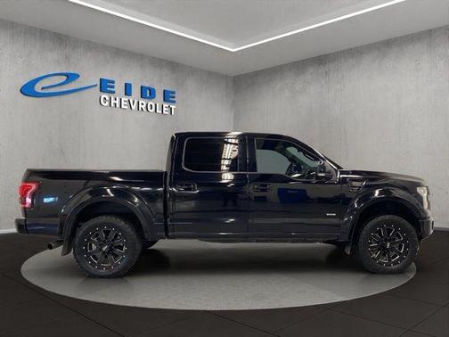 Shadow Black 2017 Ford F-150 Lariat