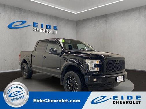 Shadow Black 2017 Ford F-150 Lariat