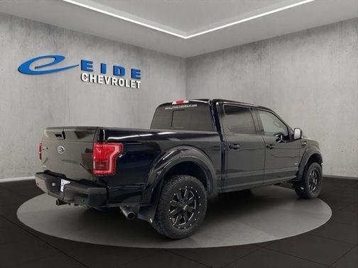Shadow Black 2017 Ford F-150 Lariat