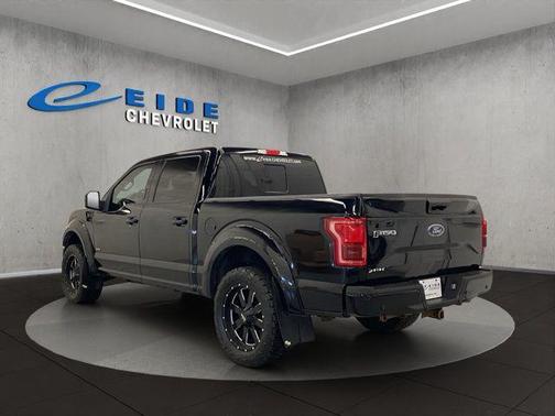 Shadow Black 2017 Ford F-150 Lariat