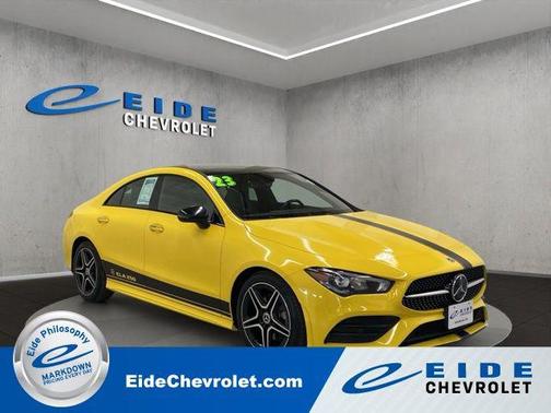 Sun Yellow 2023 Mercedes-Benz CLA 250 4MATIC