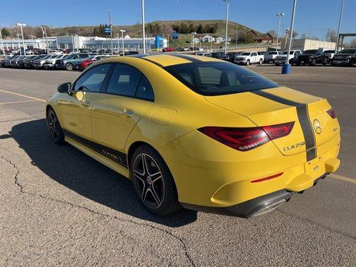 Sun Yellow 2023 Mercedes-Benz CLA 250 4MATIC