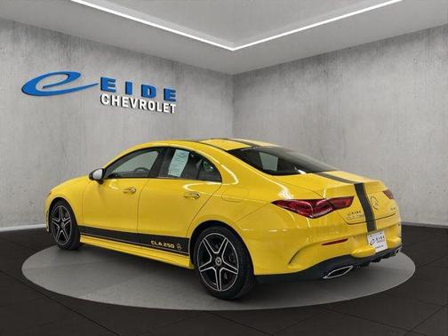 Sun Yellow 2023 Mercedes-Benz CLA 250 4MATIC
