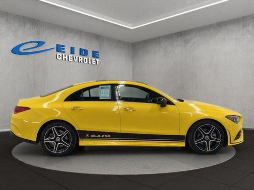 Sun Yellow 2023 Mercedes-Benz CLA 250 4MATIC