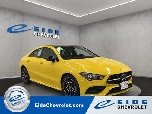 Sun Yellow 2023 Mercedes-Benz CLA 250 4MATIC