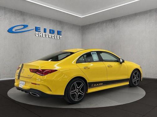 Sun Yellow 2023 Mercedes-Benz CLA 250 4MATIC