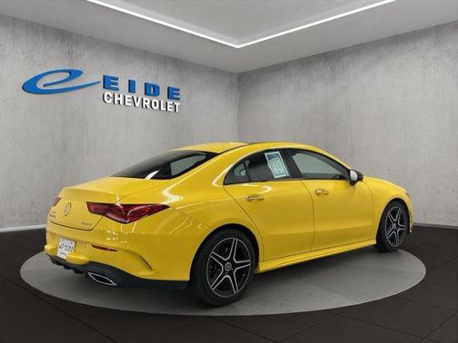 Sun Yellow 2023 Mercedes-Benz CLA 250 4MATIC