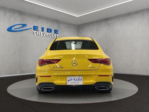 Sun Yellow 2023 Mercedes-Benz CLA 250 4MATIC
