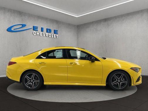 Sun Yellow 2023 Mercedes-Benz CLA 250 4MATIC