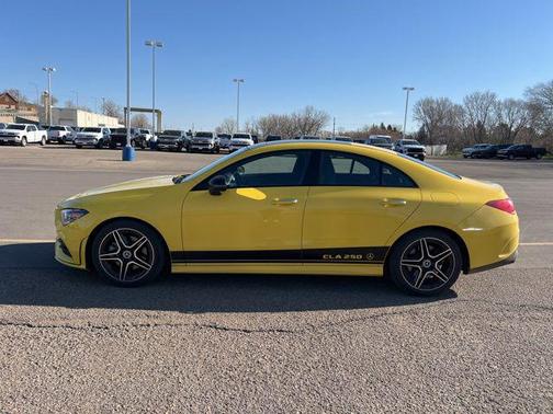 Sun Yellow 2023 Mercedes-Benz CLA 250 4MATIC