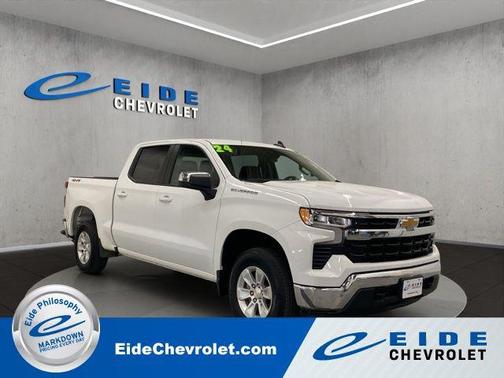Summit White 2024 Chevrolet Silverado 1500 LT