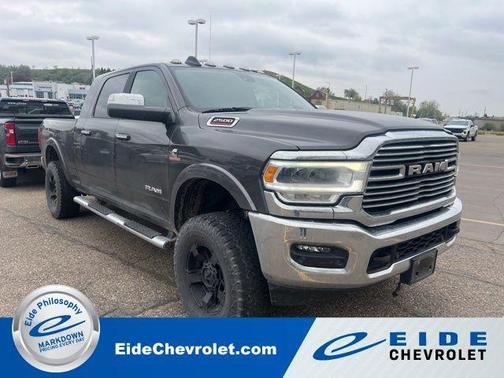Granite Crystal Metallic Clearcoat 2021 RAM 2500 Laramie Mega Cab 4x4 6'4' Box