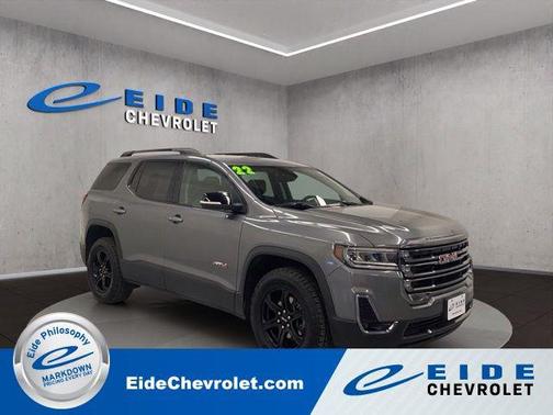Satin Steel Metallic 2022 GMC Acadia AWD AT4