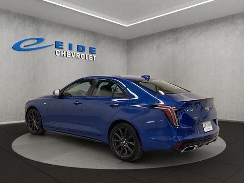 Wave Metallic 2023 Cadillac CT4 Sport