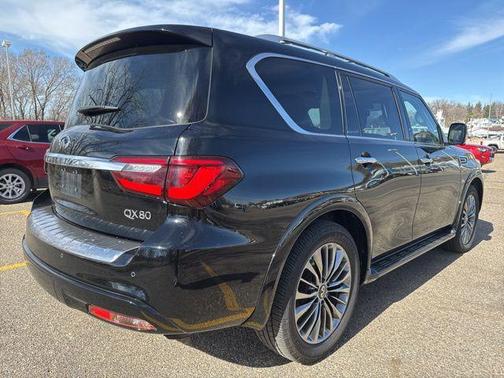 Black Obsidian 2019 INFINITI QX80 Luxe