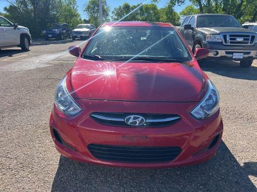 Red Metallic 2016 Hyundai Accent SE