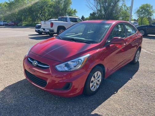 Red Metallic 2016 Hyundai Accent SE