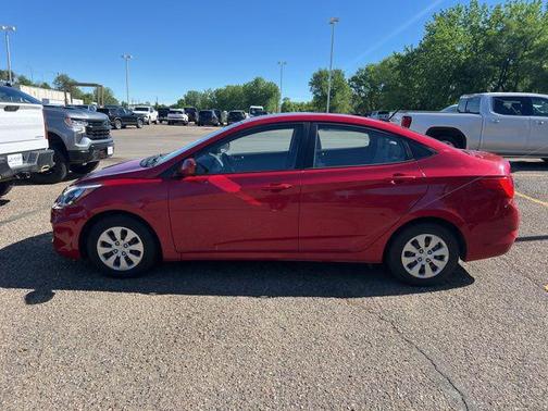Red Metallic 2016 Hyundai Accent SE