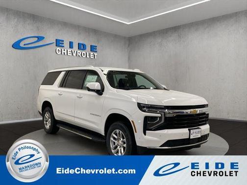Summit White 2026 Chevrolet Suburban LS SUV