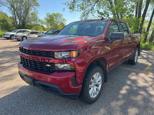 Cherry Red Tintcoat 2021 Chevrolet Silverado 1500 Custom