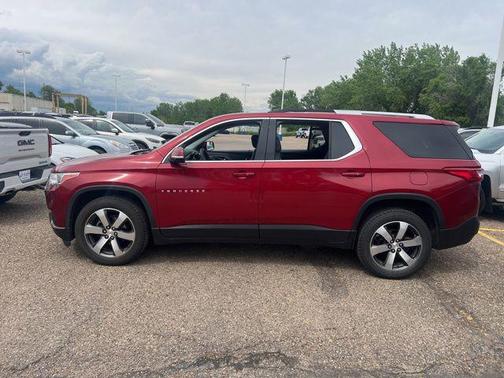 Cajun Red Tintcoat 2018 Chevrolet Traverse LT Leather