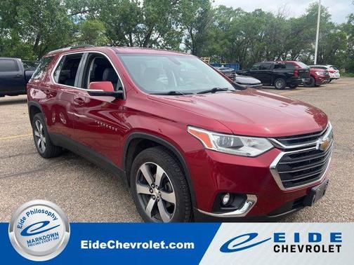 Cajun Red Tintcoat 2018 Chevrolet Traverse LT Leather