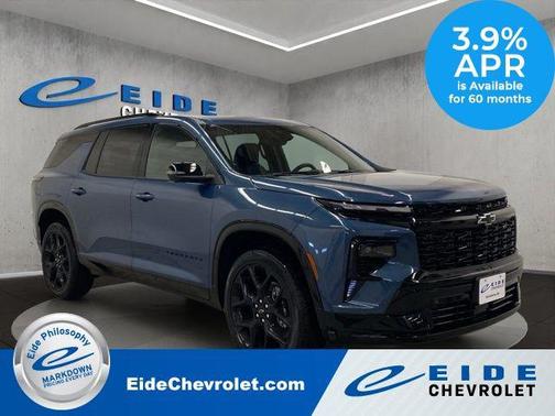 Lakeshore Blue 2026 Chevrolet Traverse RS