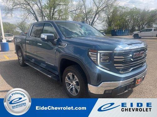 Downpour Metallic 2024 GMC Sierra 1500 SLT